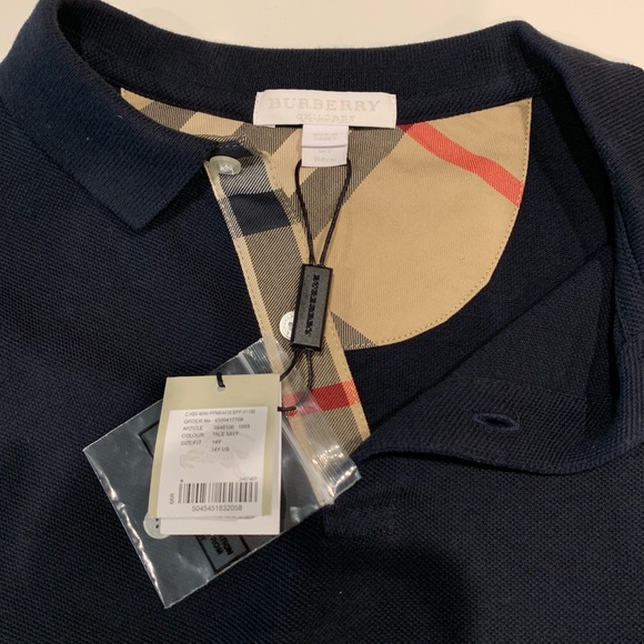 Burberry Tops - Burberry Navy Polo Burberry Tops - Burberry Navy Polo